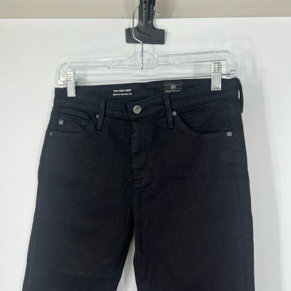 AG Adriano Goldschmied The Jodi Cropped Slim Flare Jeans Embroidered - Picture 3 of 7